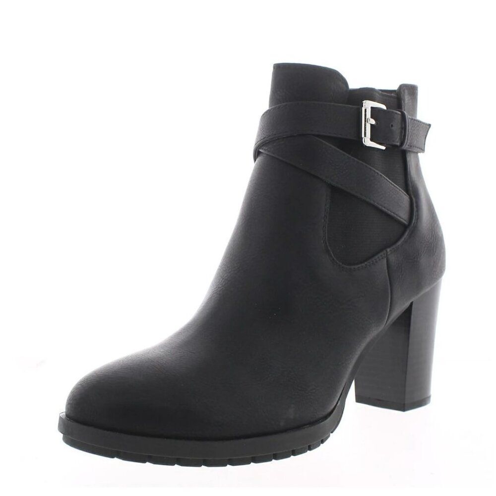 Style & Co Laleen Buckled Dress Ankle Booties